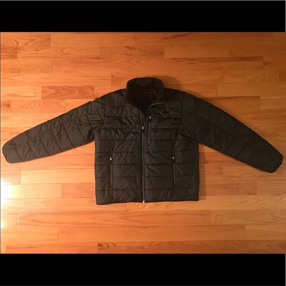 Land’s End Primaloft Puffer Jacket Dark Green - Picture 2 of 5